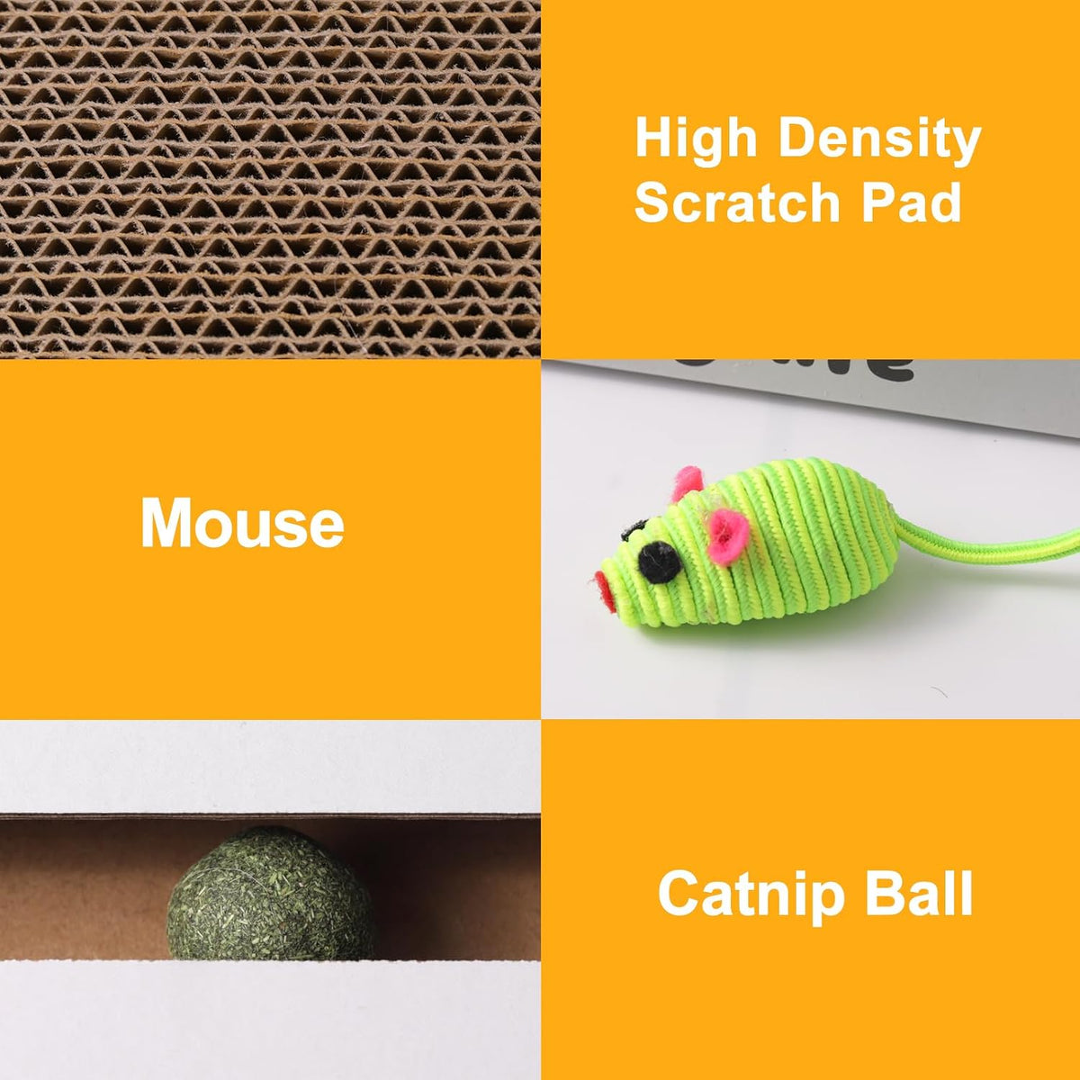 Cat Laptop Scratcher - Cardboard Interactive Toy for Indoor Cats