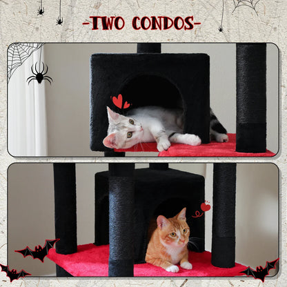 Large Multi-Level Cat Tree Tower for Indoor Cats