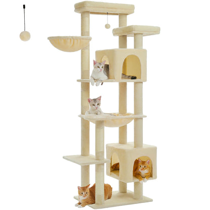 69 in, 7 Levels – Beige
