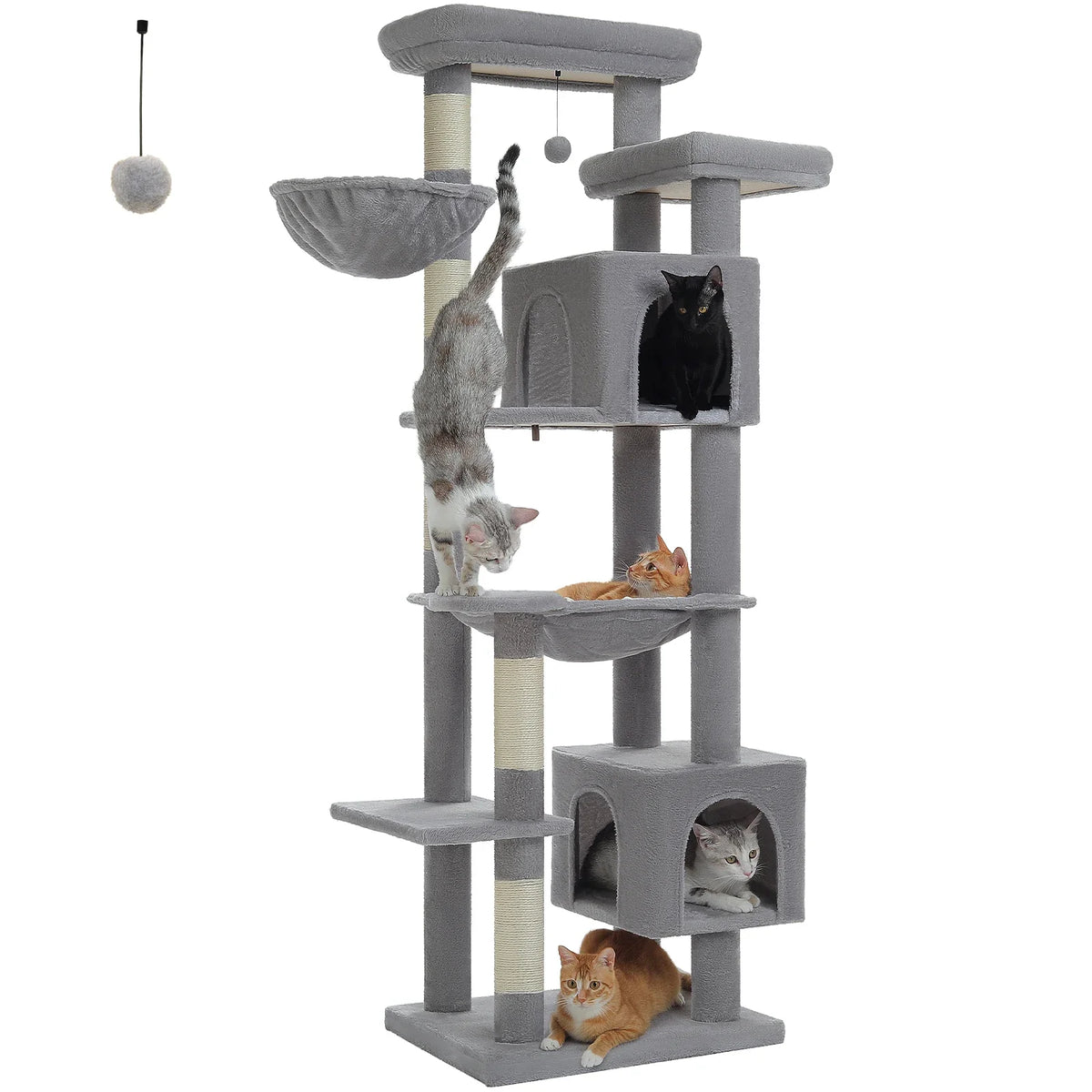 69 in, 7 Levels – Gray