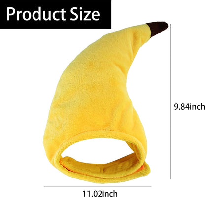 Banana Cat Hat soft adjustable cat costume (photo 4 of 7)