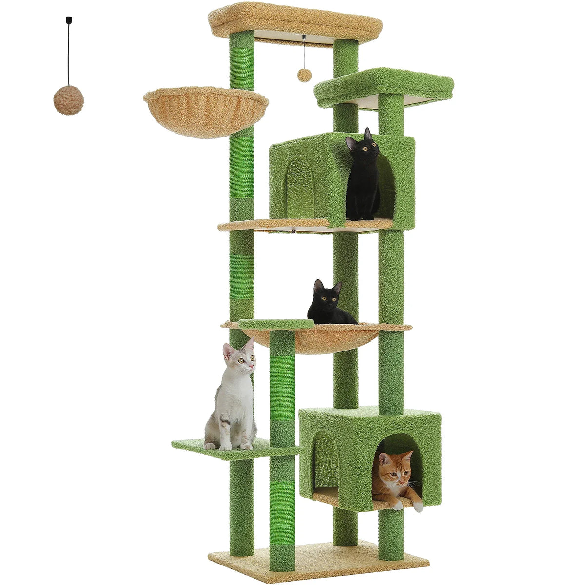 69 in, 7 Levels – Green