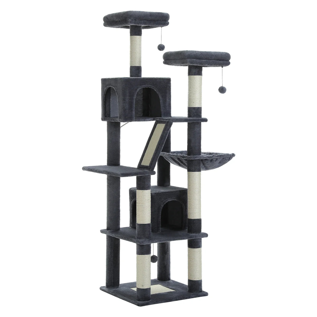 70.9 in, 2 Condos – Dark Gray