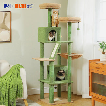 Large Multi-Level Cat Tree Tower for Indoor Cats